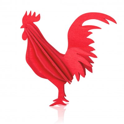 Tupp-Lovi-Rooster-10cm-röd